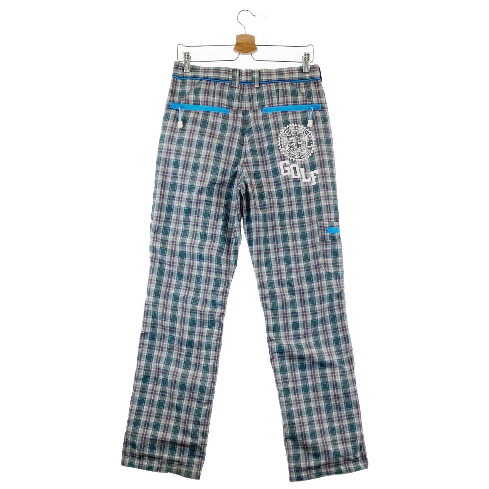 楽天市場】RUSSELUNO ラッセルノ 裏地付 ナイロンパンツ チェック柄