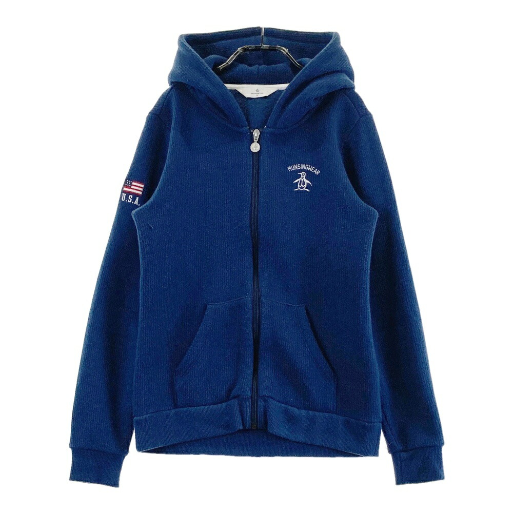 マンシングウェア プルオーバー パーカー 日本製 ネイビー 3Lサイズ