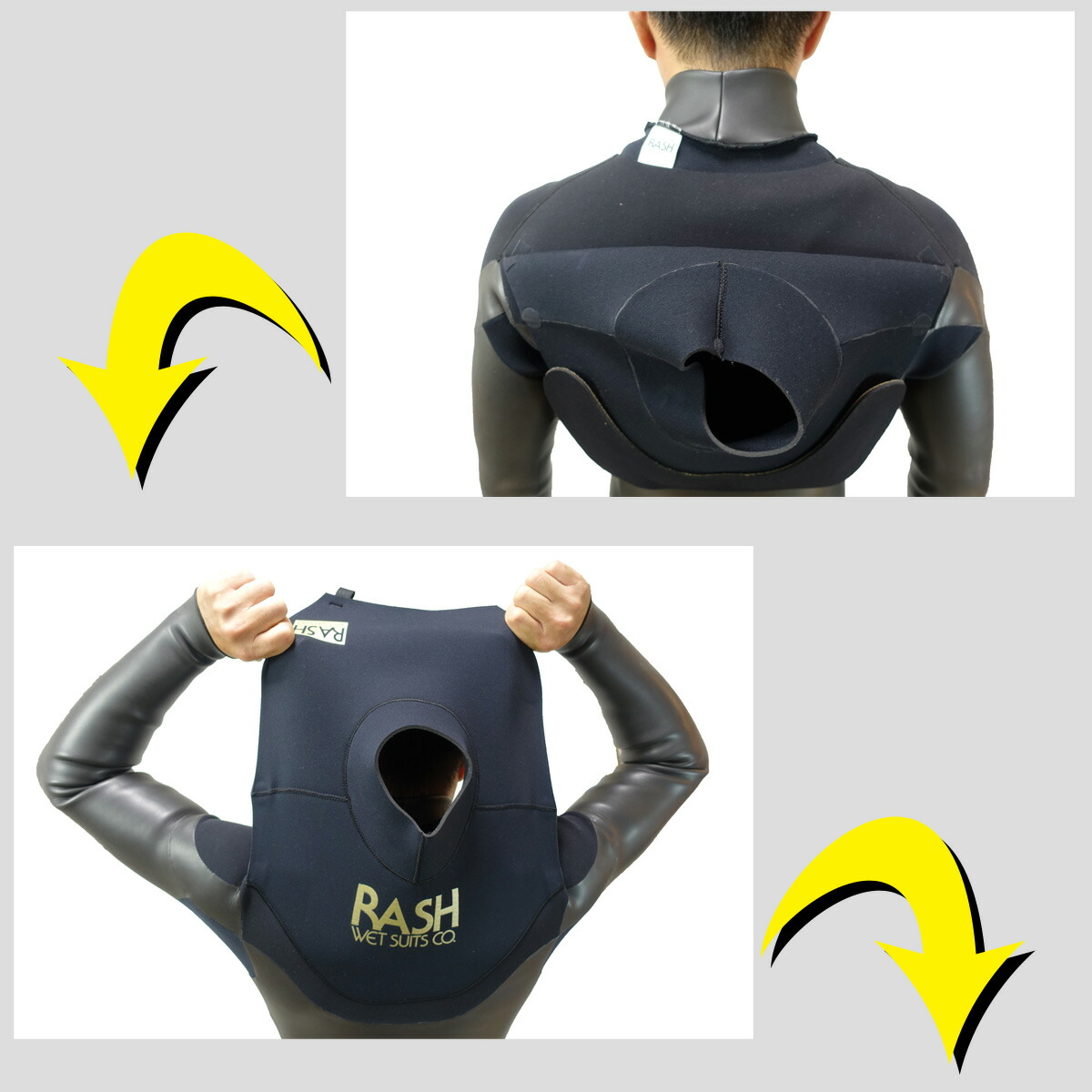 楽天市場】23-24 RASH WET SUITS CO. ラッシュ ウェットスーツ