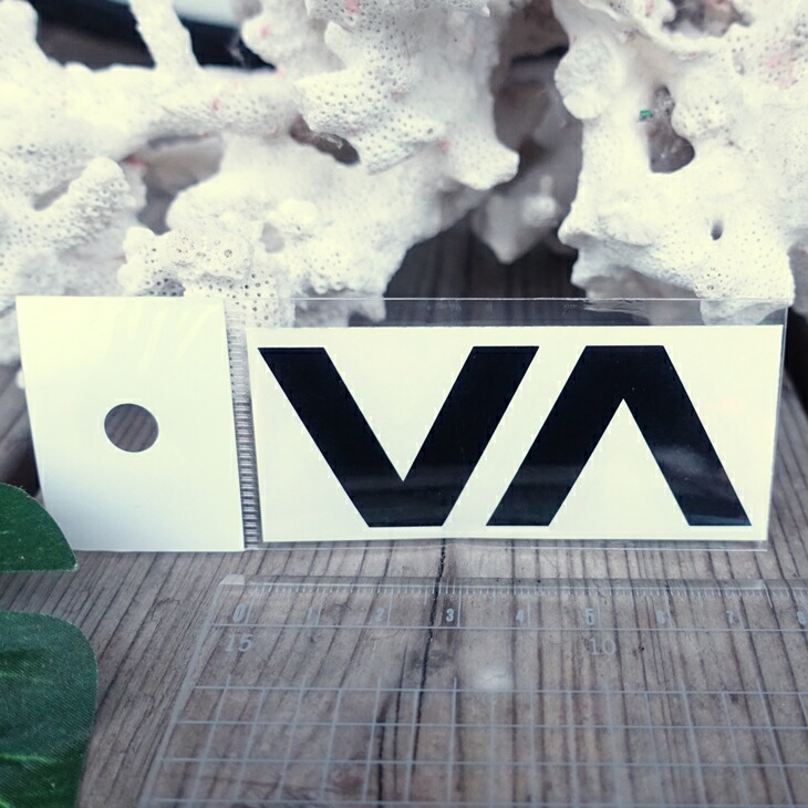 楽天市場】RVCA ルーカ カッティングステッカー シール ルカロゴ