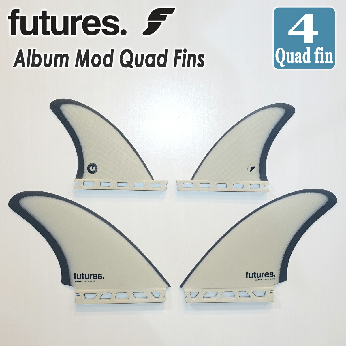 futures MOONRAKER ヒョウ柄フィン 4枚セット futures MOONRAKER