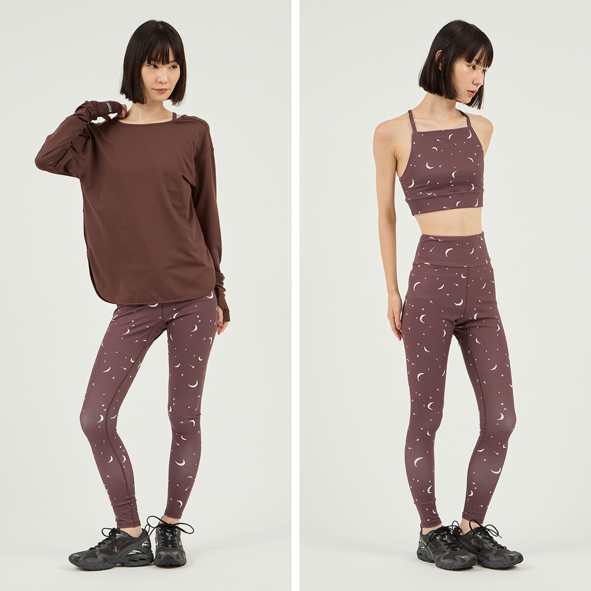 楽天市場】エミ emmi ヨガウェア Happy Active set 4点セット