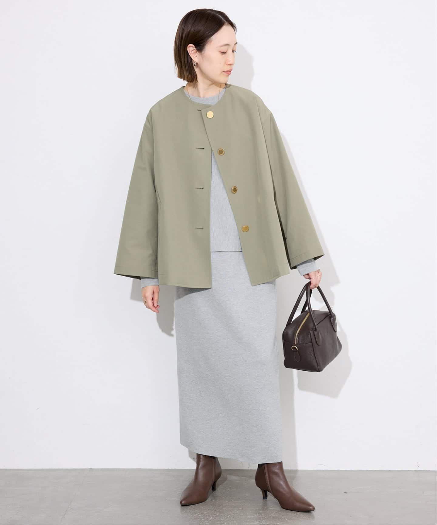 SLOBE IENA｜《セットアップ対応可/追加》コットンダブルフェイスプル