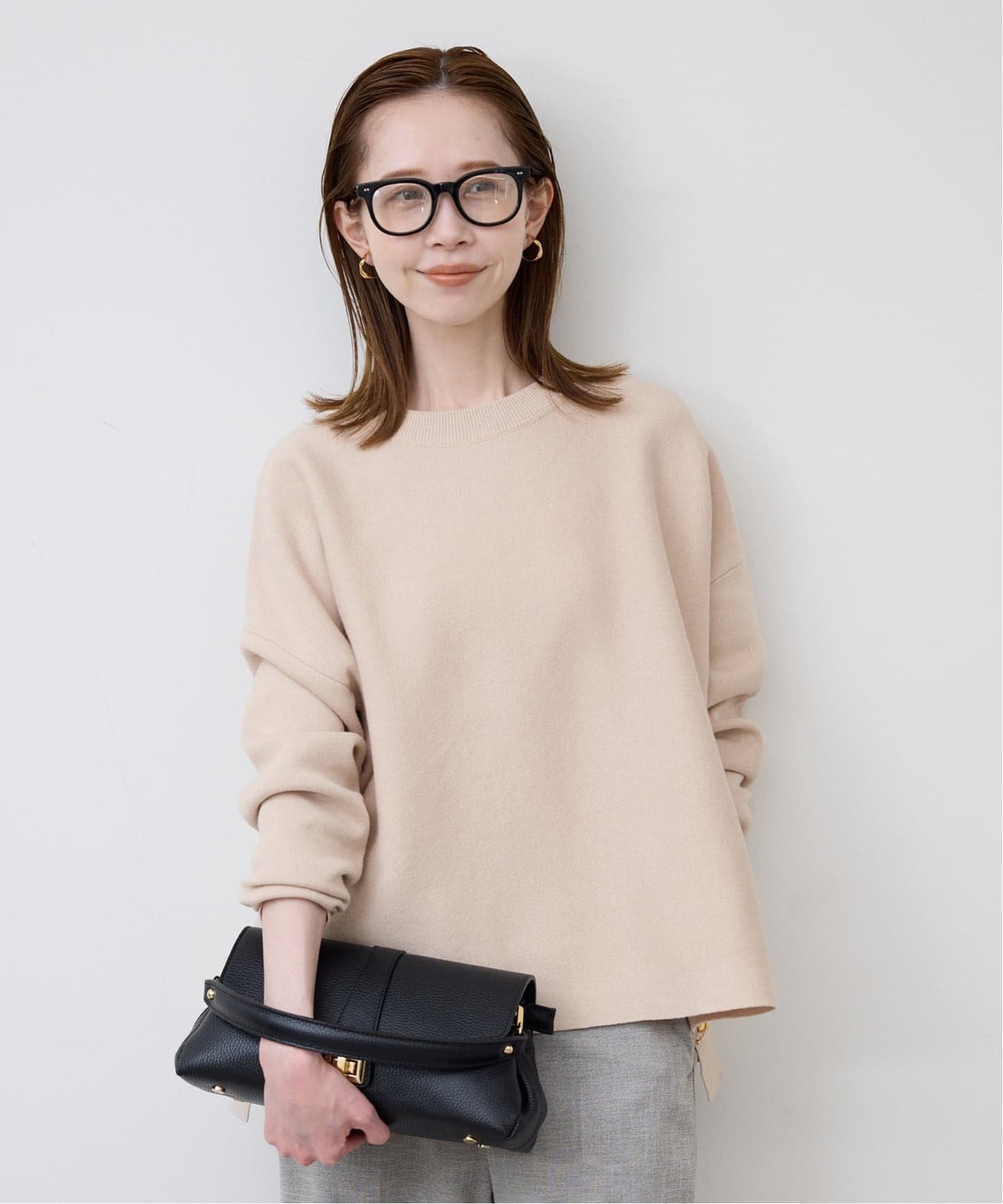 SLOBE IENA｜《セットアップ対応可/追加》コットンダブルフェイスプル