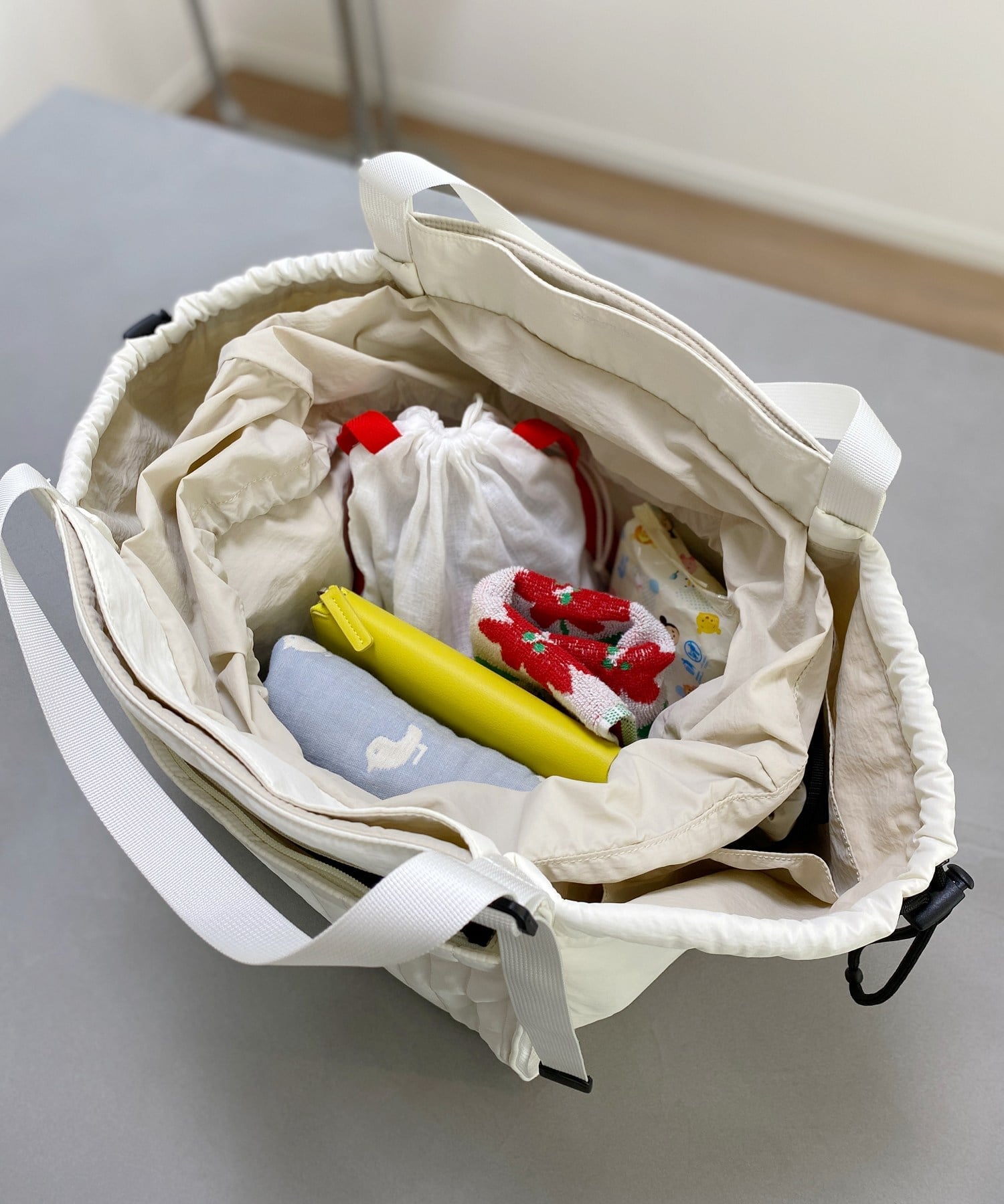 SUPERTHANKS BOX｜洗える キルティングトートマザーズバッグ(M