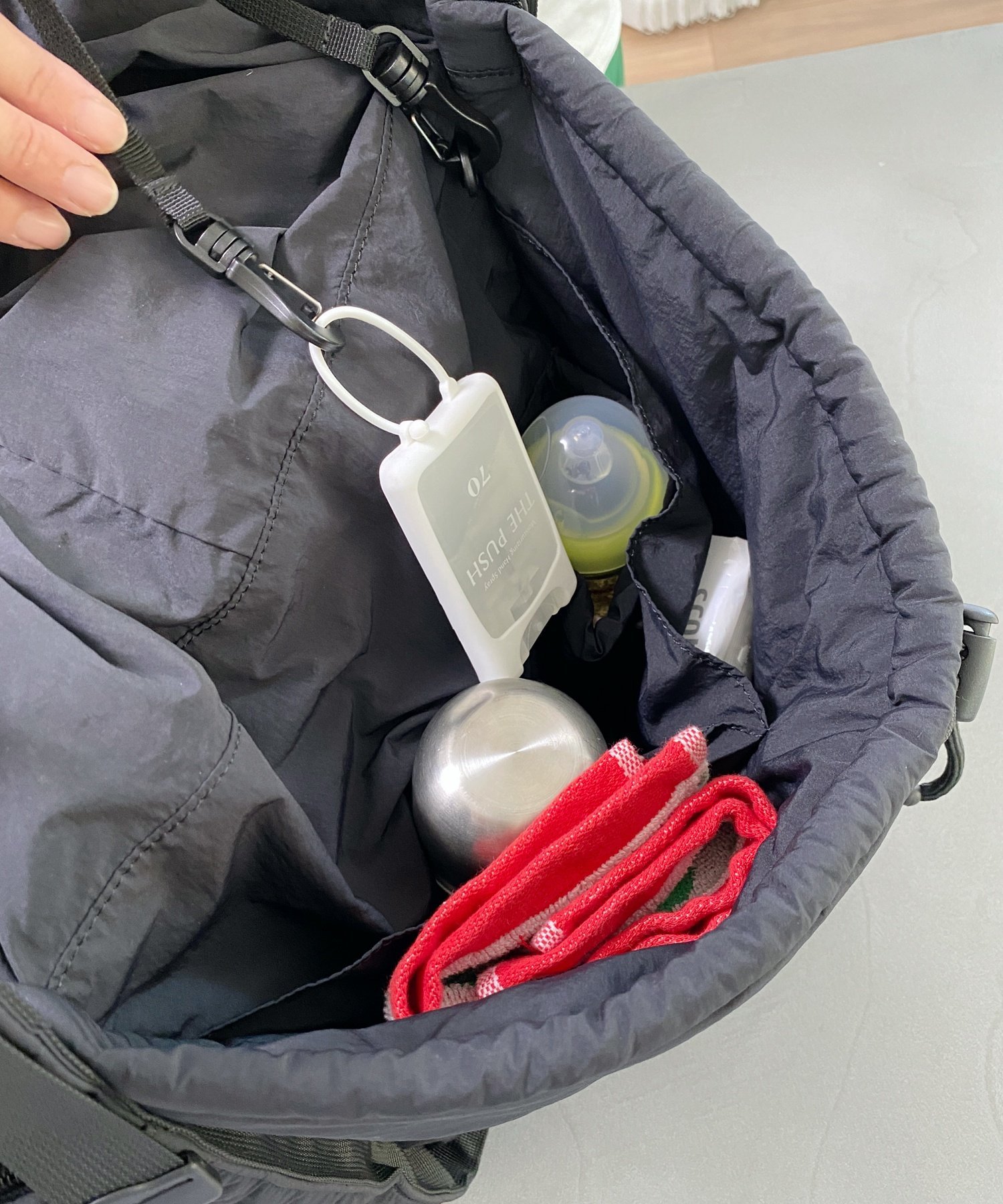 SUPERTHANKS BOX｜洗えるキルティングマザーズバッグ/L | Rakuten