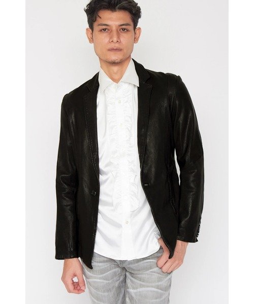 TORNADO MART｜TORNADO MART∴ゴートウォッシュドレザージャケット