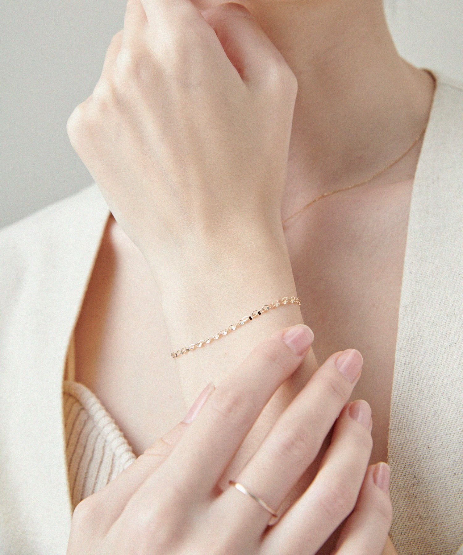 ete｜[レイヤード] K10YG ブレスレット | Rakuten Fashion(楽天