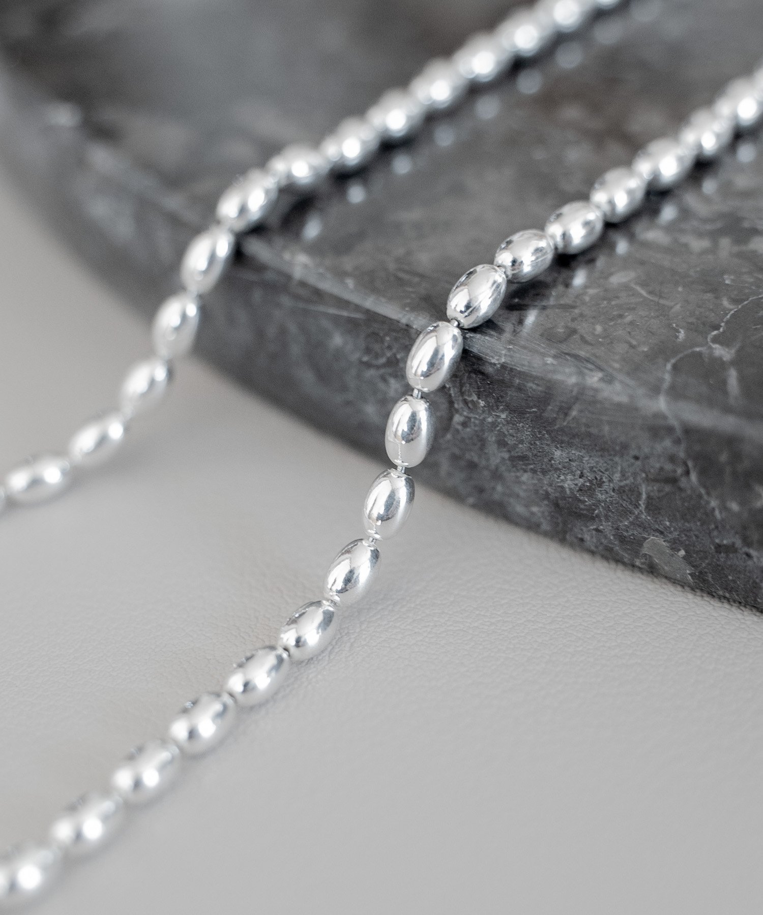 composite｜OVAL CHAIN SV オーバルチェーンネックレス(シルバー925