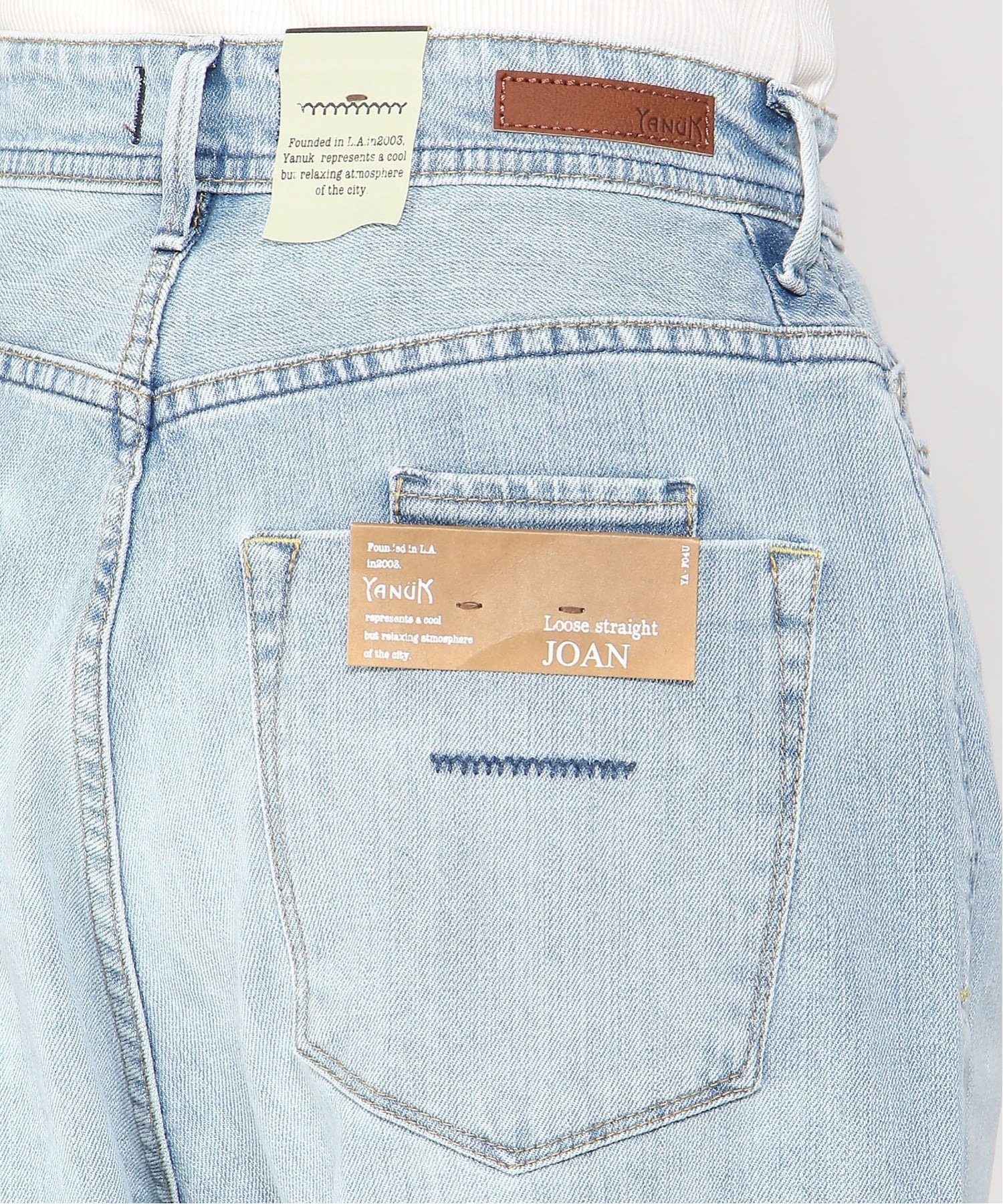 YANUK｜YANUKWomen's/(W)ルーズストレート“JOAN” | Rakuten Fashion