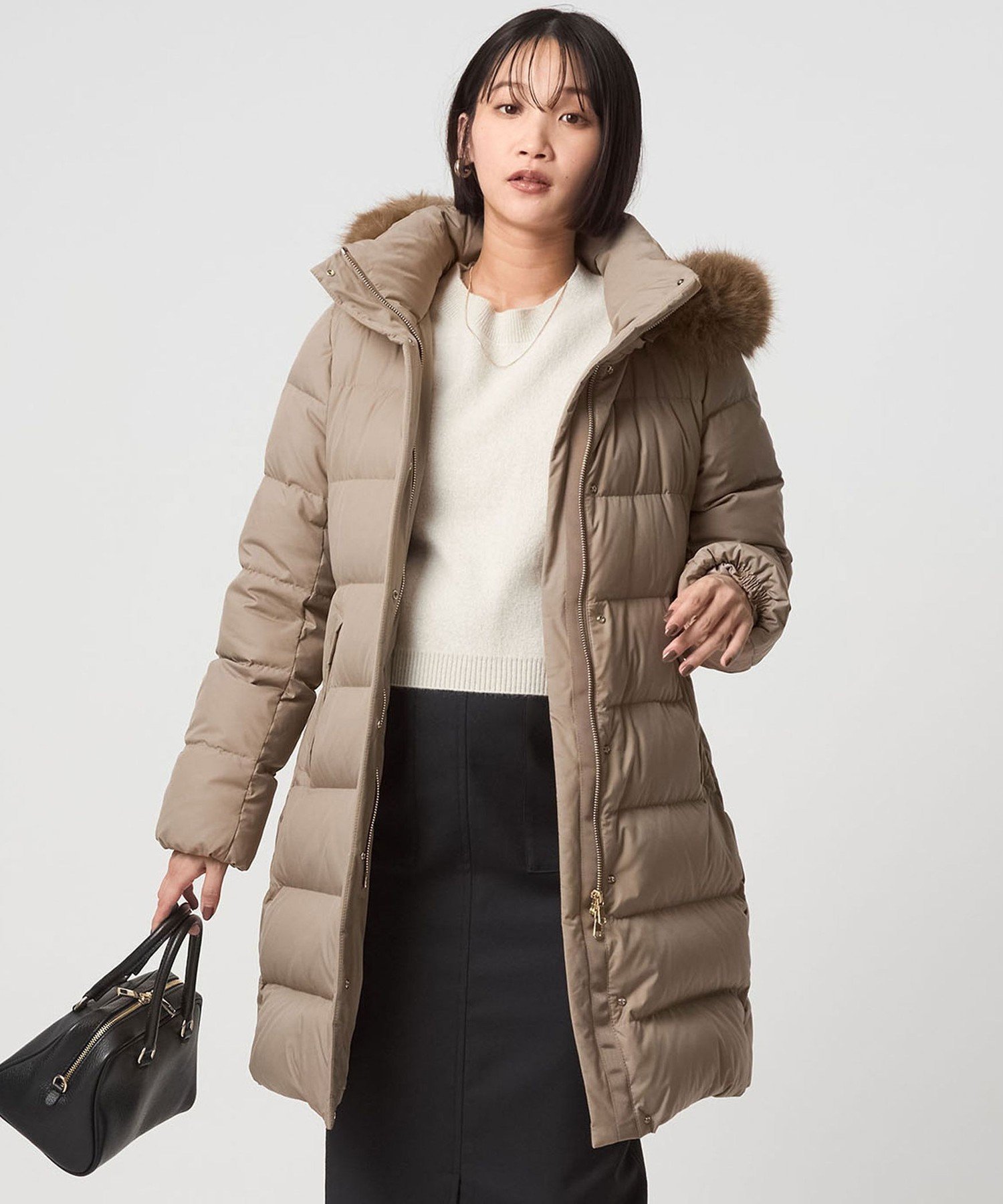 UNITED ARROWS green label relaxing｜フード ロング ダウン | Rakuten