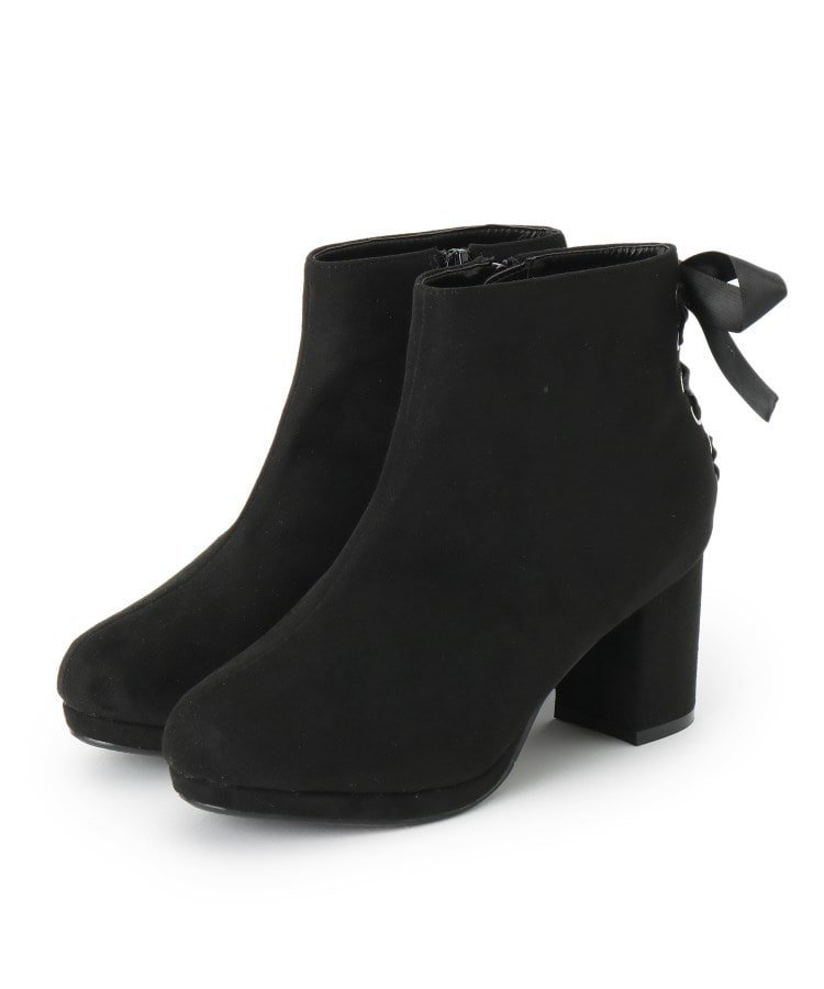 ESPERANZA｜バックリボンレースアップブーツ | Rakuten Fashion(楽天