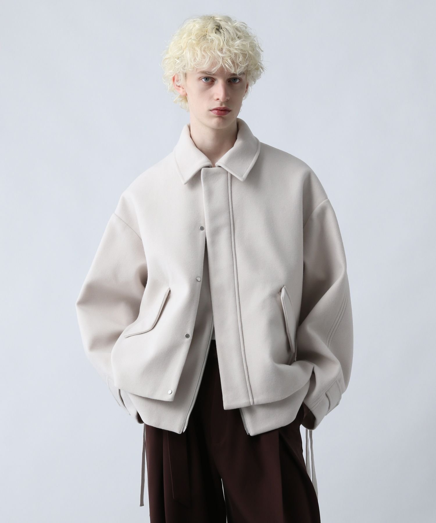 HARE｜ウーリーテックレイヤードブルゾン | Rakuten Fashion(楽天