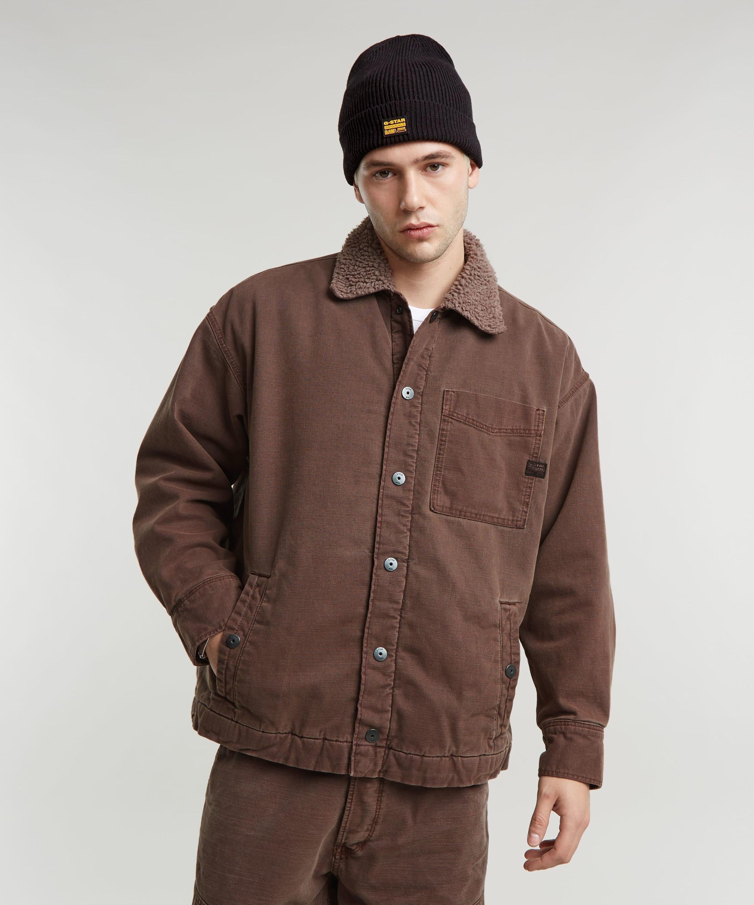 G-Star RAW｜【公式ショップ】Boxy Fit Sherpa Jacket/デニム