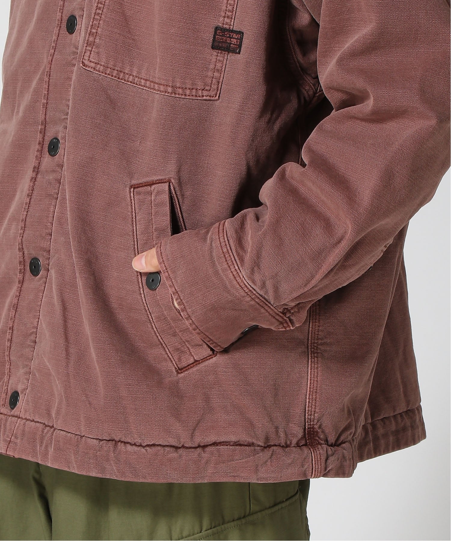 G-Star RAW｜【公式ショップ】Boxy Fit Sherpa Jacket/デニム