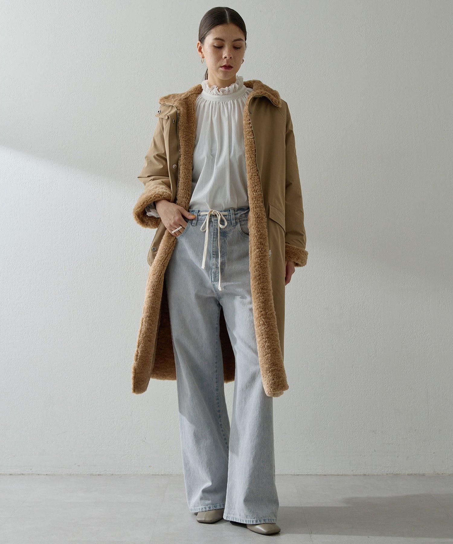 Whim Gazette｜ドロストデニムパンツ | Rakuten Fashion(楽天