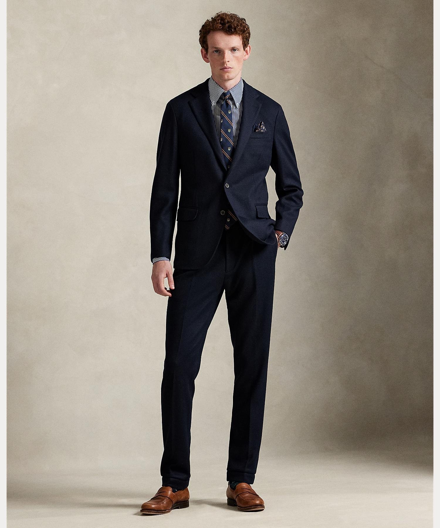 RALPH LAUREN｜Polo ソフト モダン ニット フランネル ジャケット