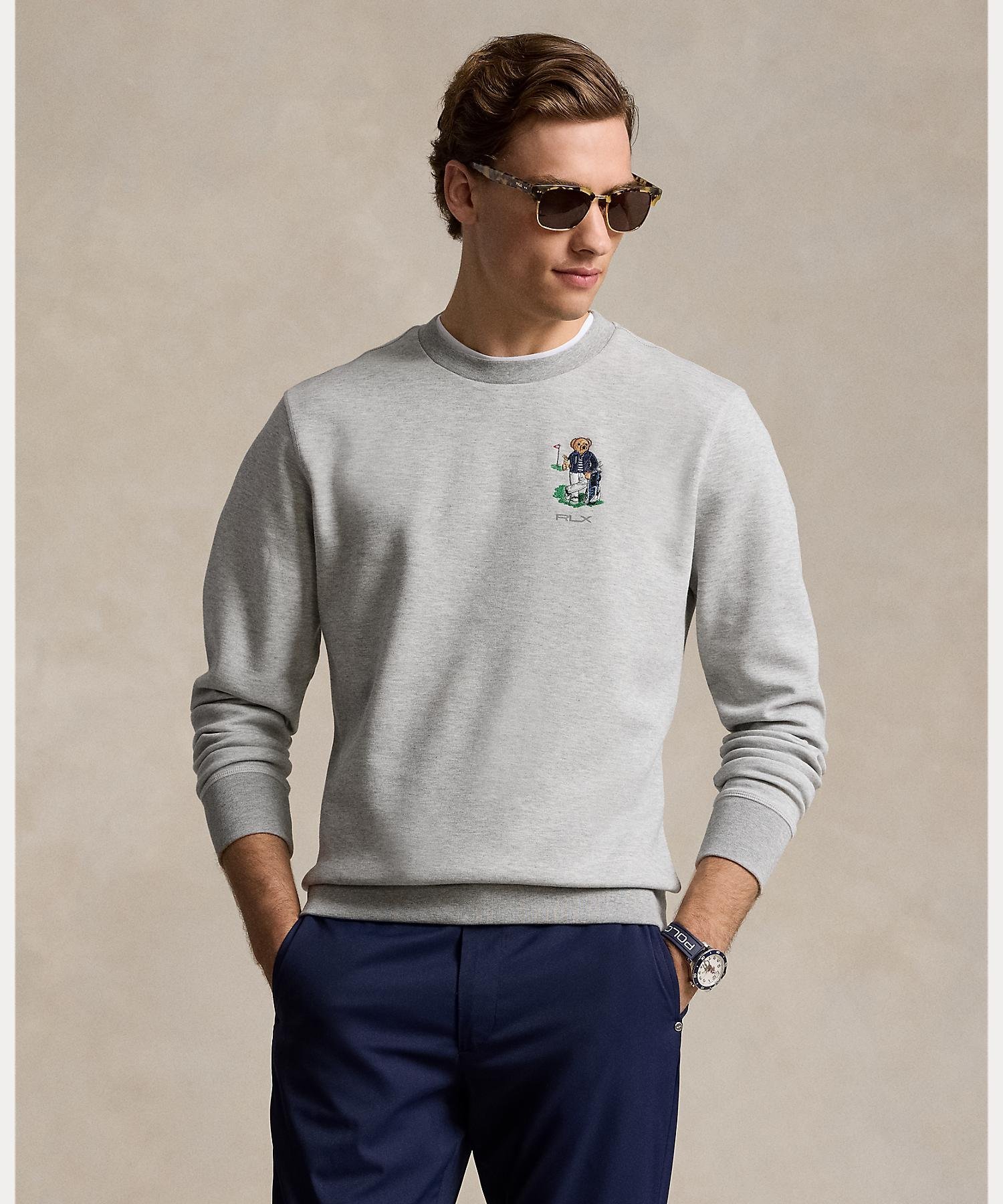 RALPH LAUREN｜(RLX)クラシック フィット ベア ダブルニット