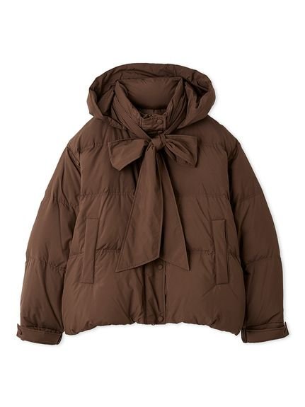 LILY BROWN｜【WEB限定カラー】recycleリボンダウン | Rakuten Fashion