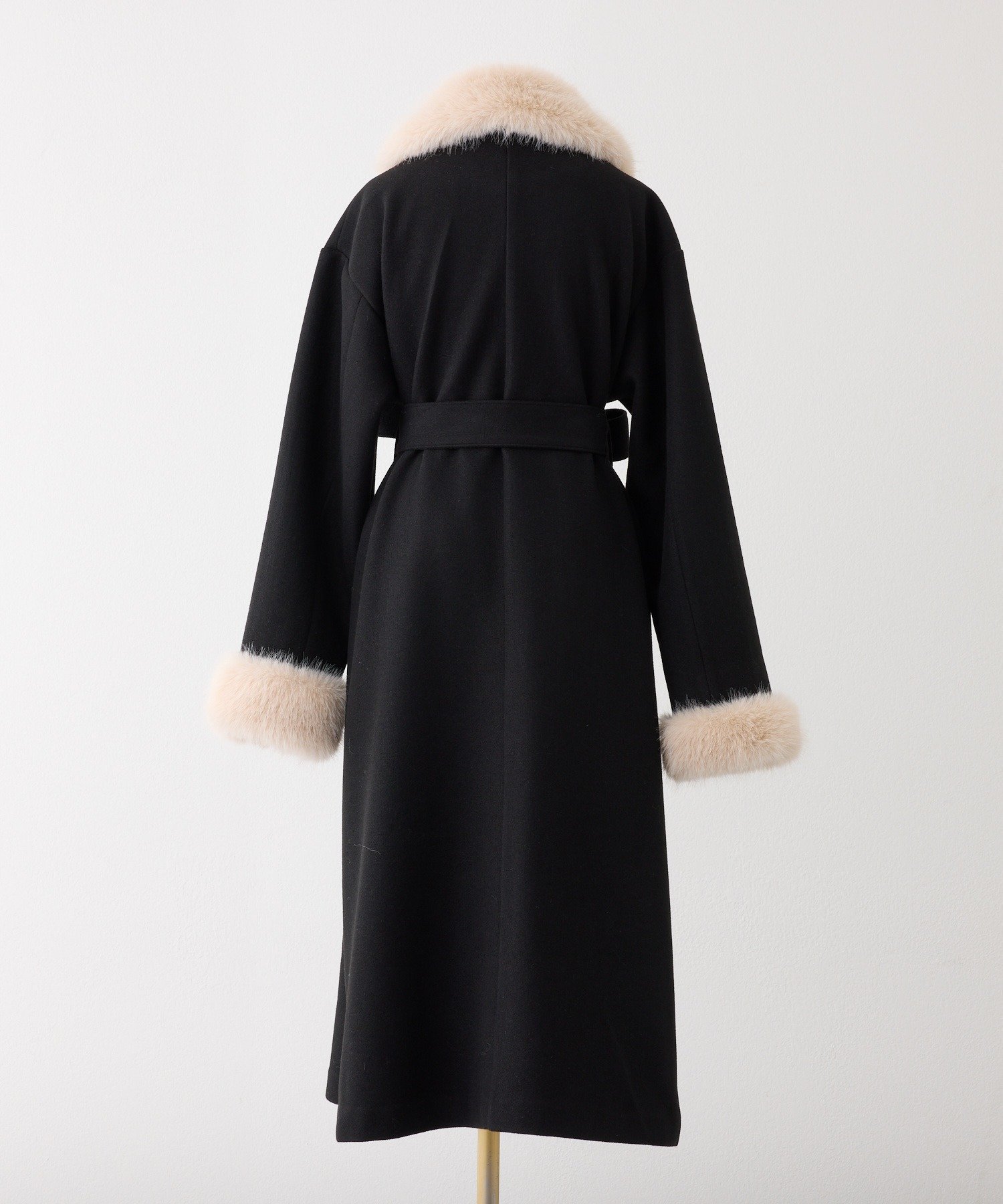 one after another NICE CLAUP｜ファー付マルチロングコート | Rakuten