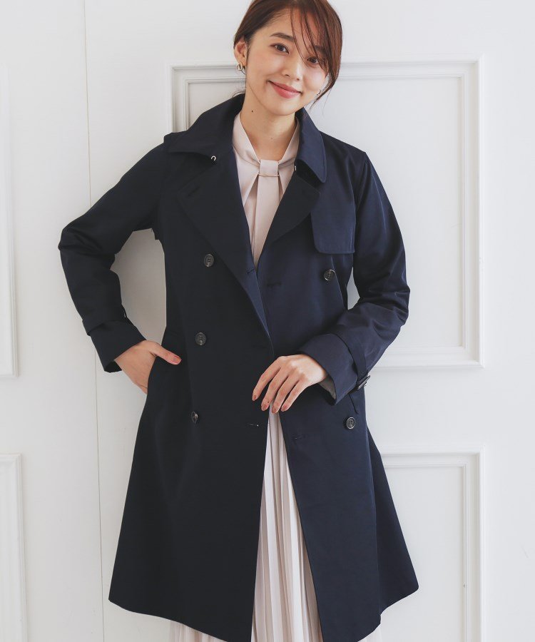 index｜《XS-3Lsize》通勤・セレモニー対応/トレンチコート【洗濯機