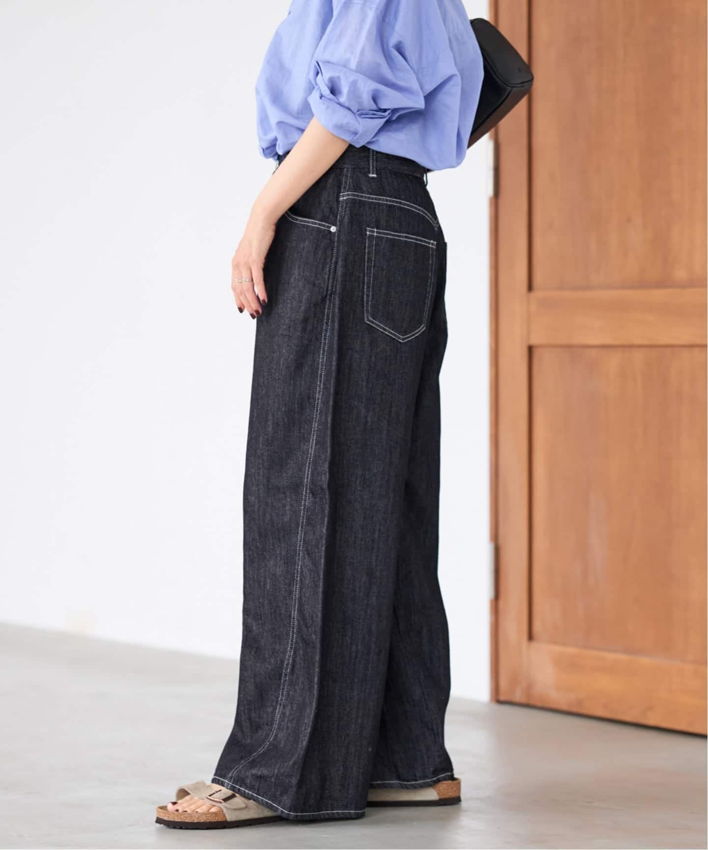 FRAMeWORK｜バレルフォルムデニムパンツ | Rakuten Fashion(楽天