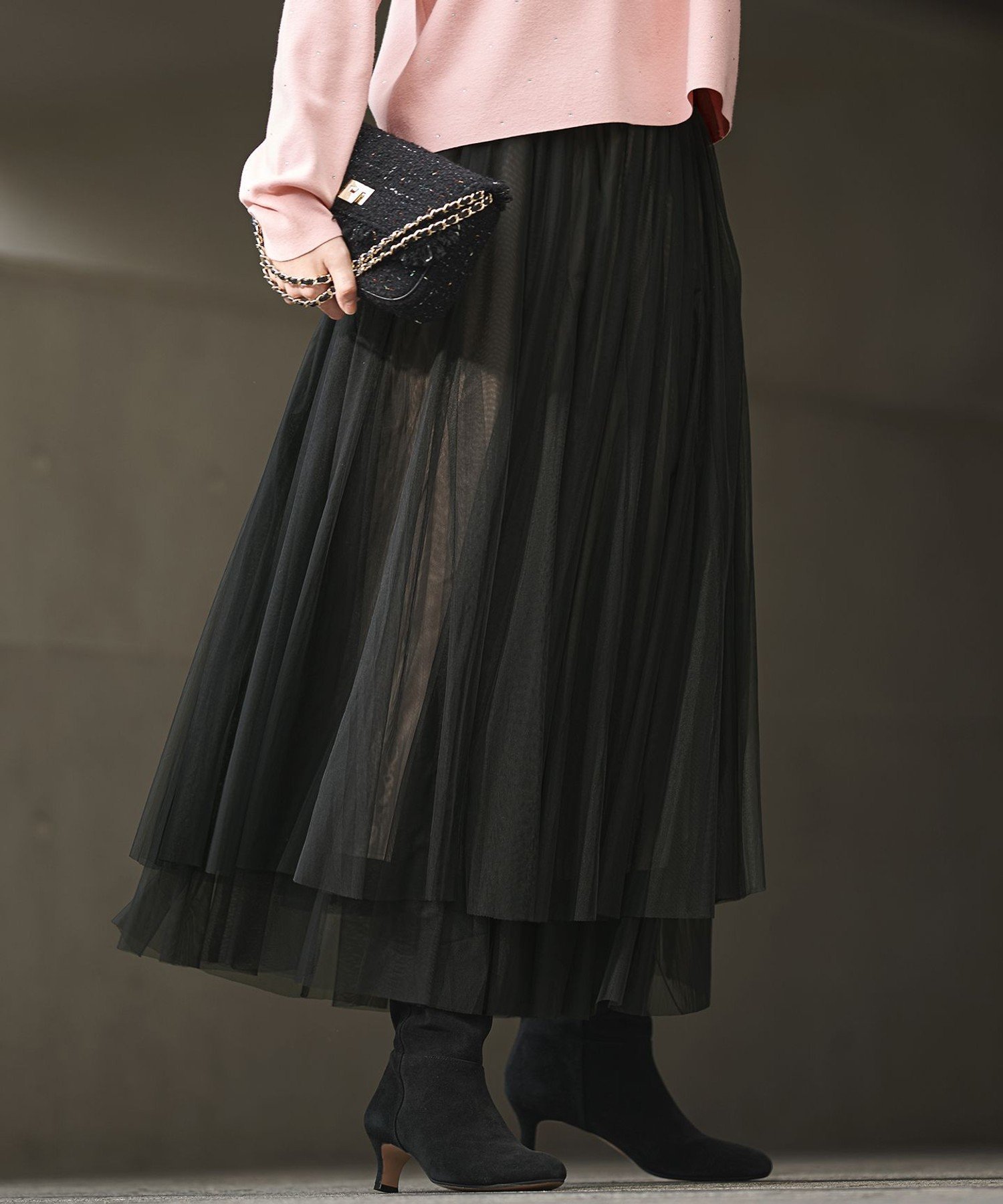 楽天市場】23区（スタイル（スカート）チュールスカート）（スカート