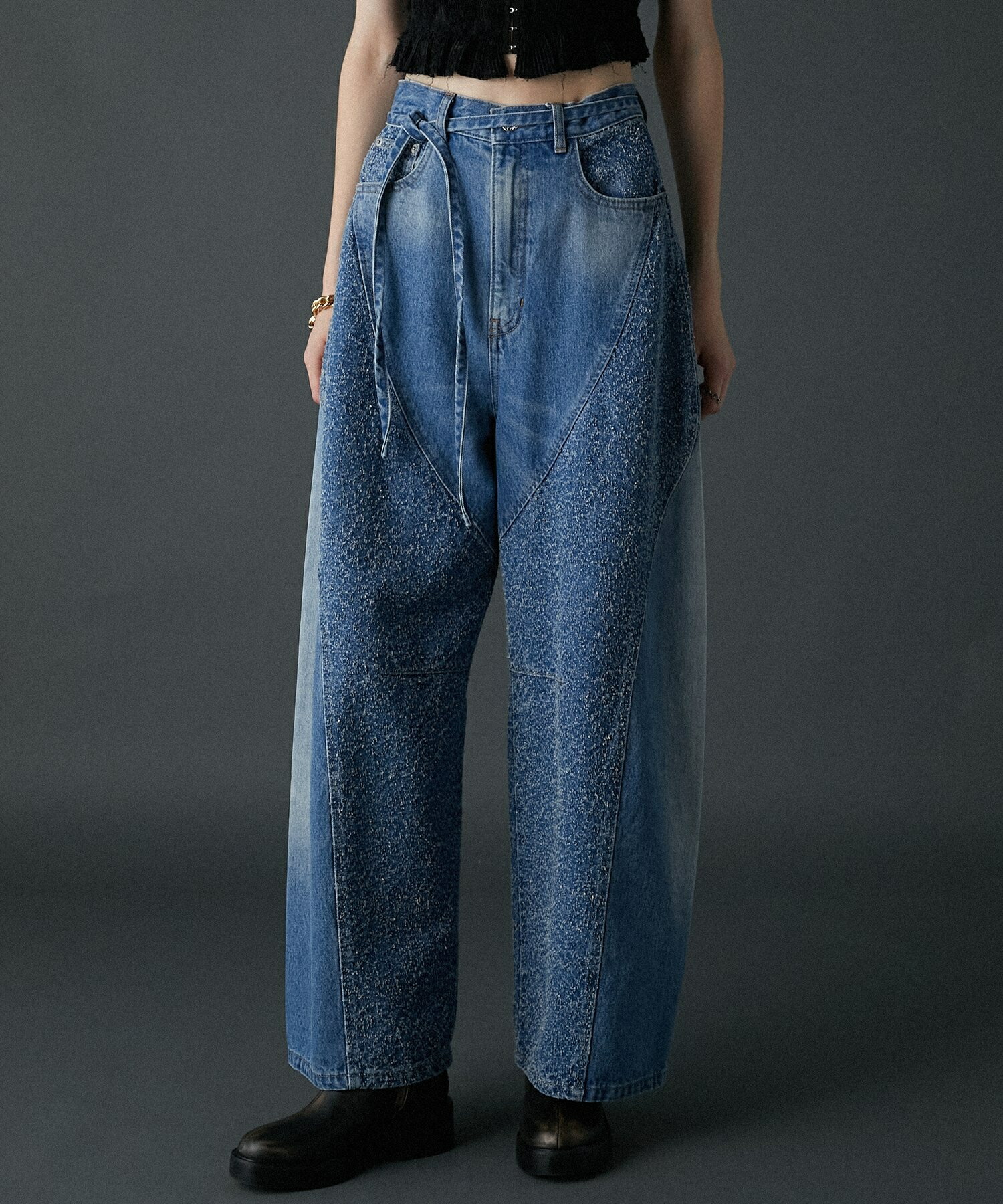 PRANK PROJECT｜ニードルパンチパネルデニム / Needle Punch Panel