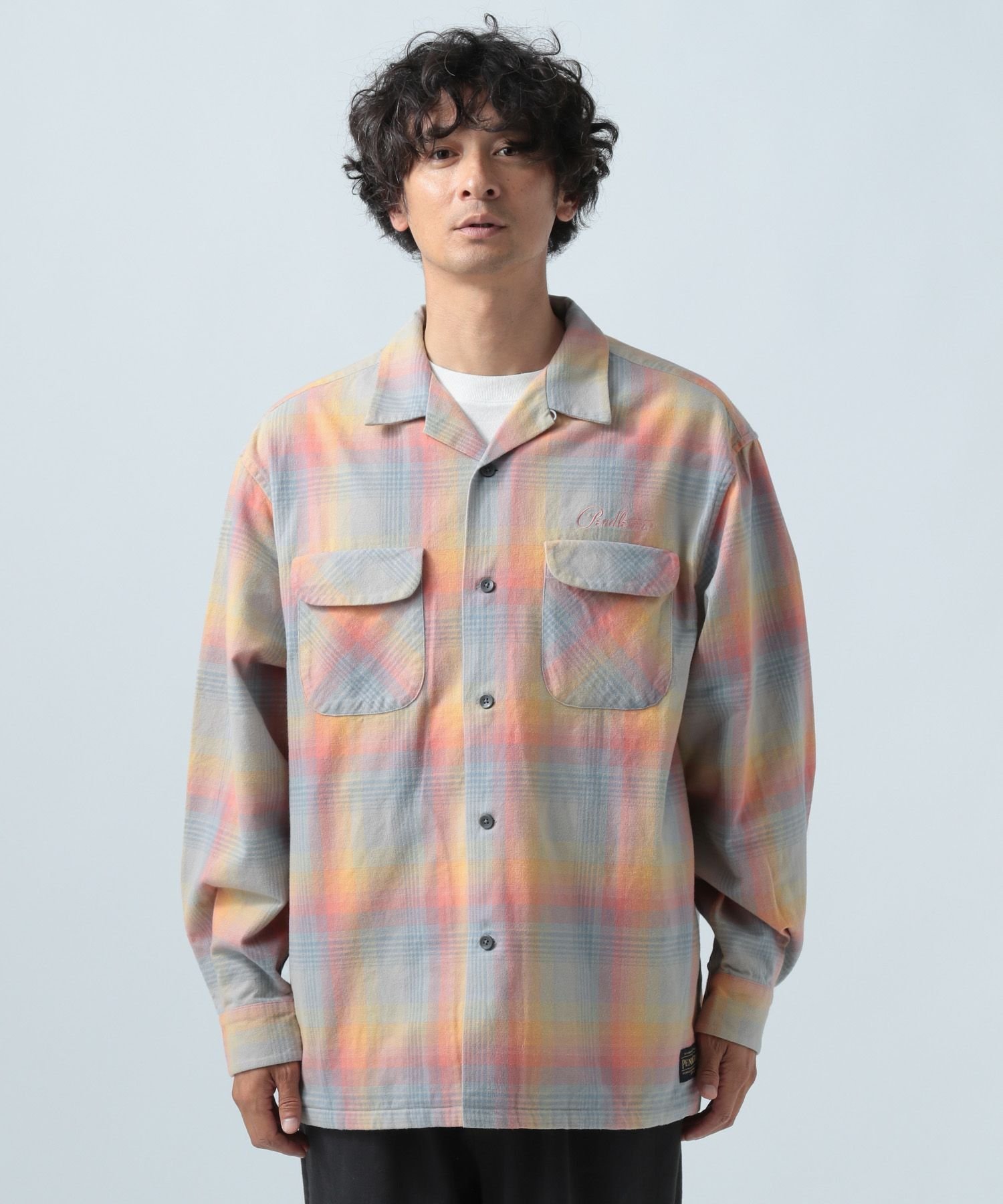 BAYFLOW｜【PENDLETON(ペンドルトン)】別注オンブレオープンカラー
