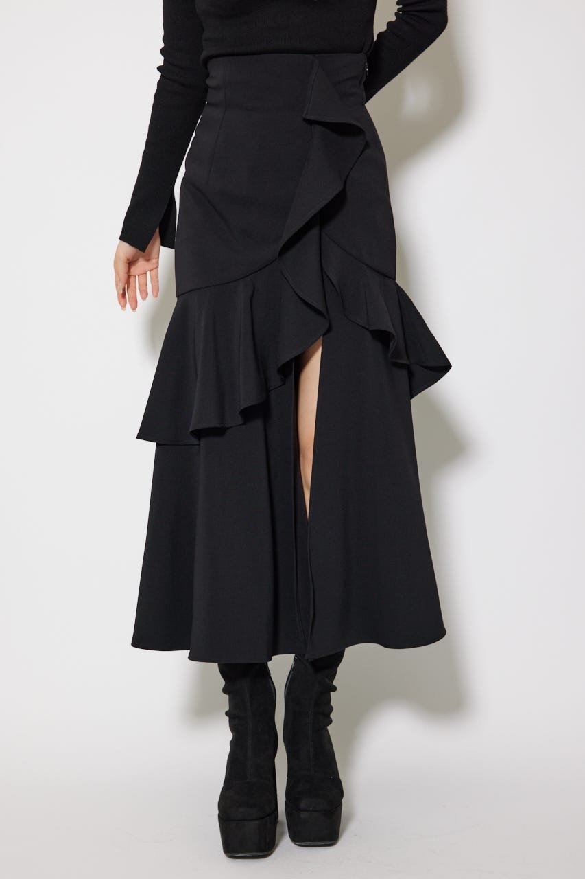 rienda｜フリルスリットハイウエストスコートショートパンツ | Rakuten