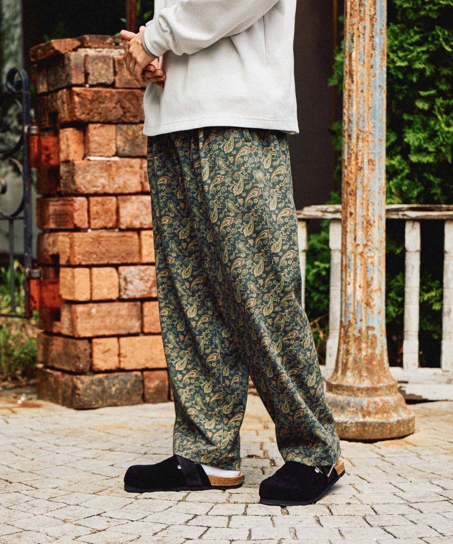 niko and ｜ペイズリーイージーパンツ | Rakuten Fashion(楽天