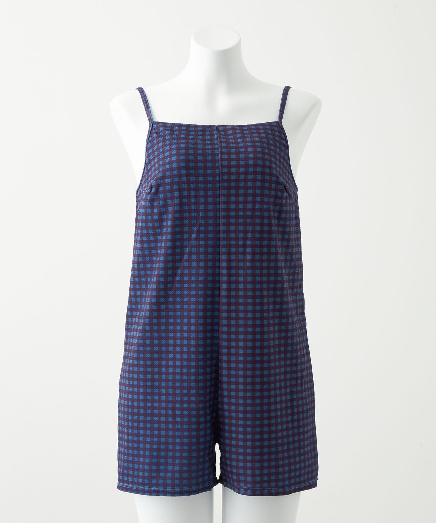 UNITED ARROWS LTD. OUTLET｜オールインワン チェック柄 スイムウェア