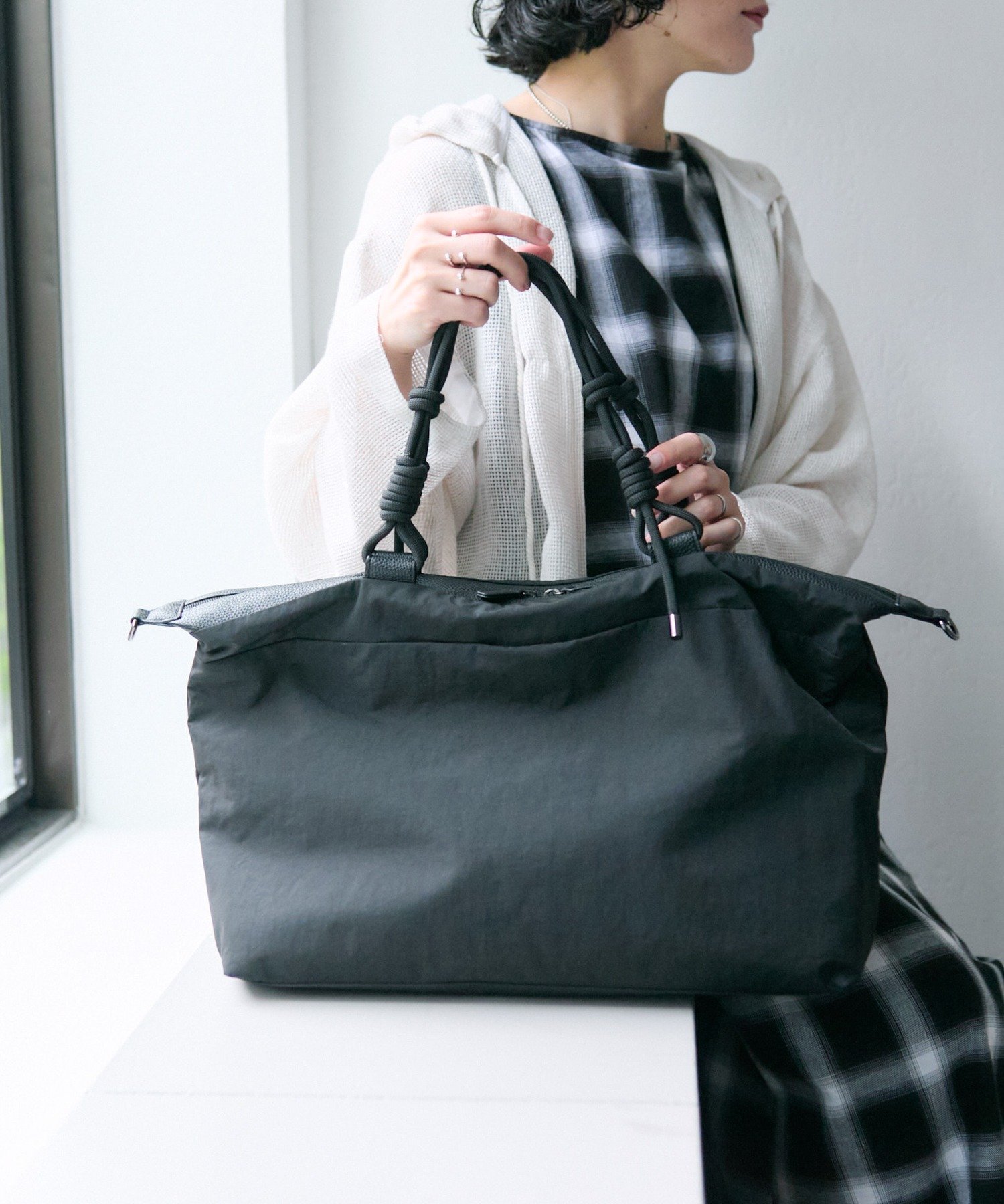 ear PAPILLONNER｜トラベルボストンバッグL《撥水》 | Rakuten Fashion