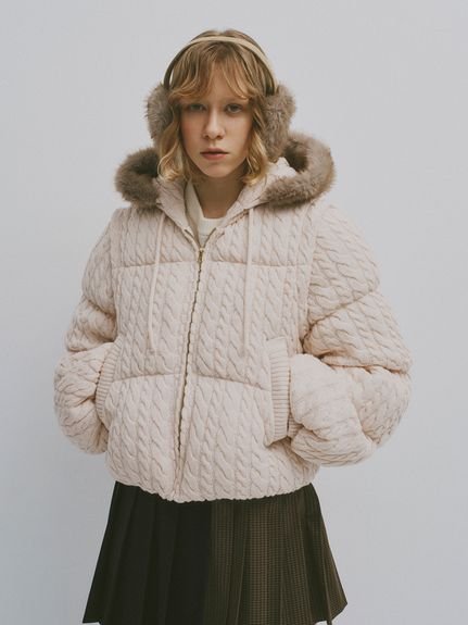 FURFUR｜4WAYニットパディングジャケット | Rakuten Fashion(楽天