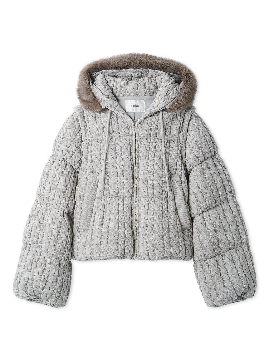 FURFUR｜4WAYニットパディングジャケット | Rakuten Fashion(楽天