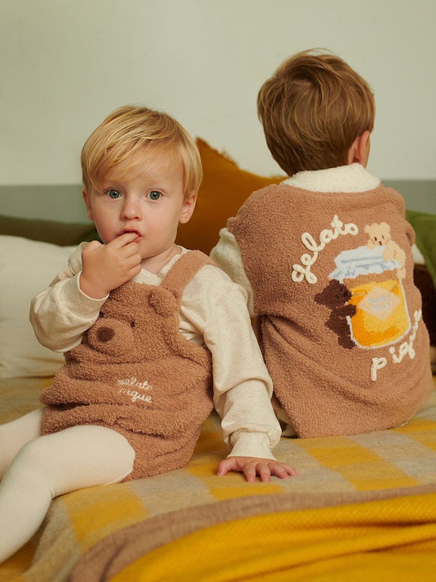 gelato pique｜【KIDS】ベビモコはちみつベアピケジャン | Rakuten