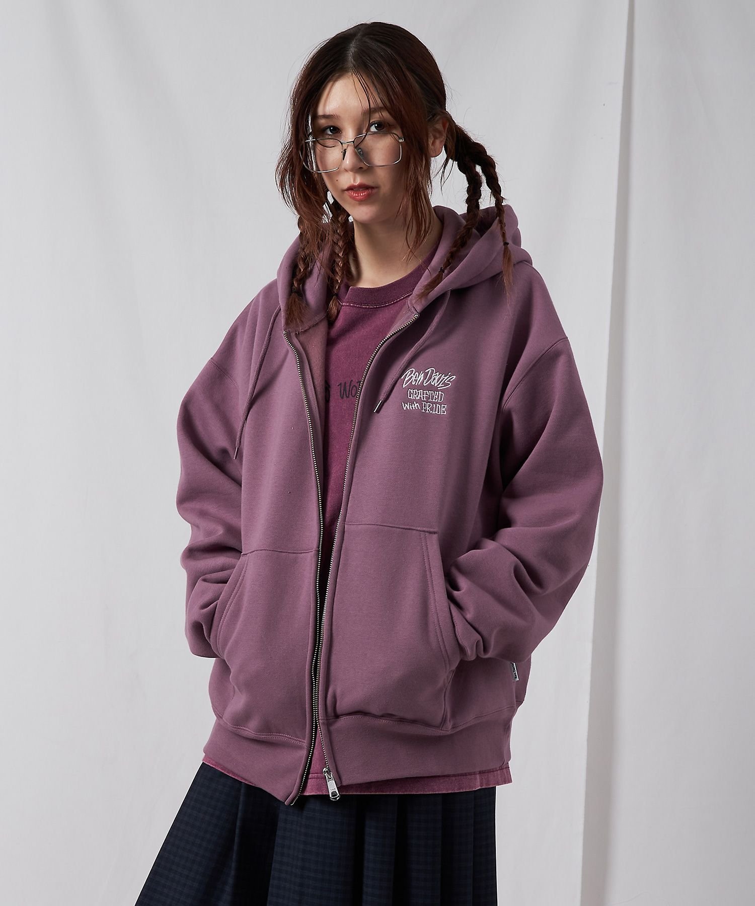 NAVAL｜【BEN DAVIS(ベンデイビス)】 SELECTION ZIP HOODIE /パーカー