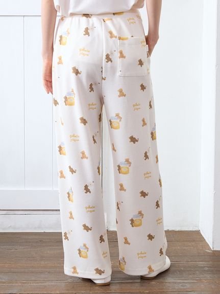 gelato pique｜はちみつベア柄ロングパンツ | Rakuten Fashion(楽天