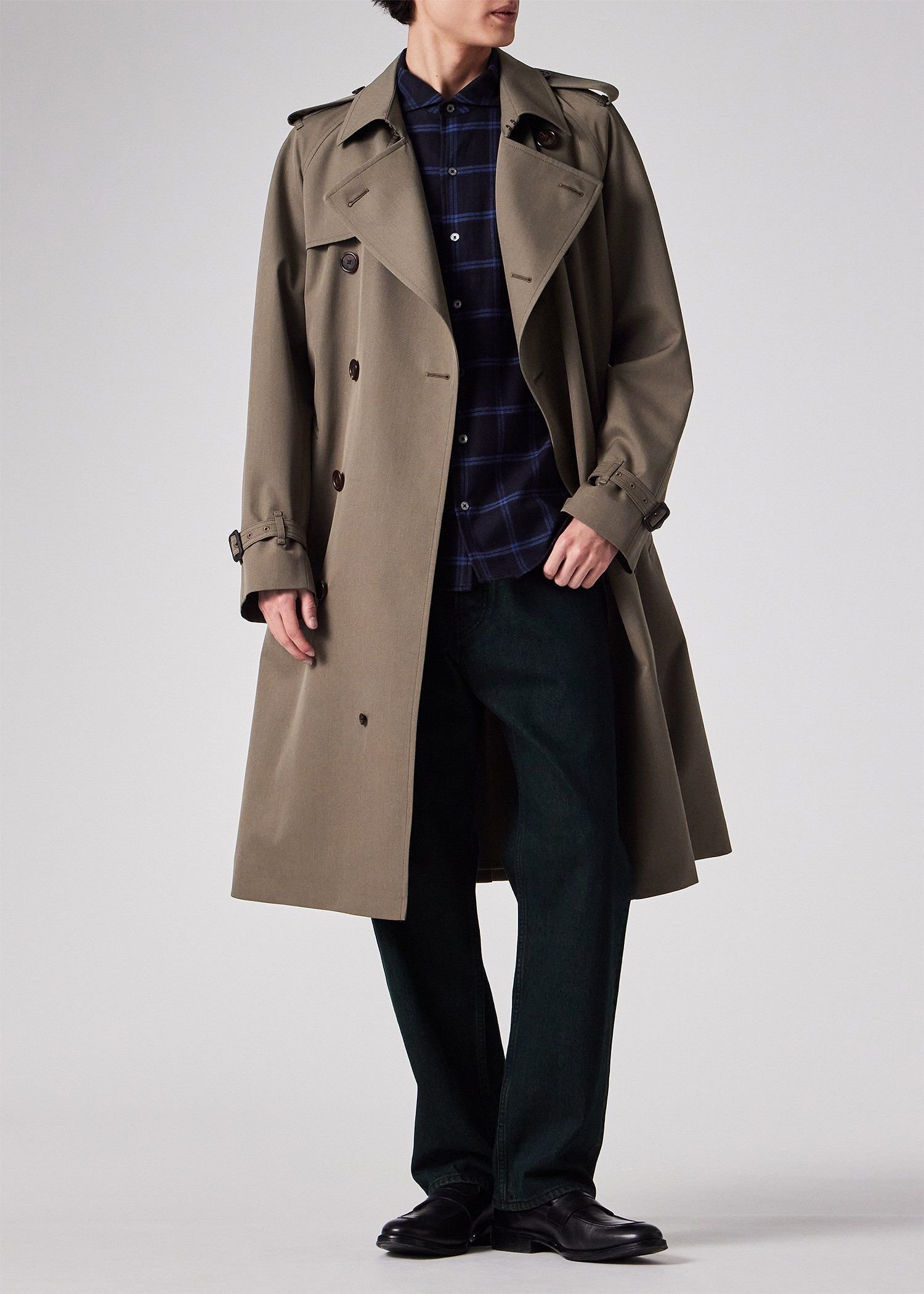 Paul Smith｜ウールブレンド ヘリテージ ダブルトレンチコート