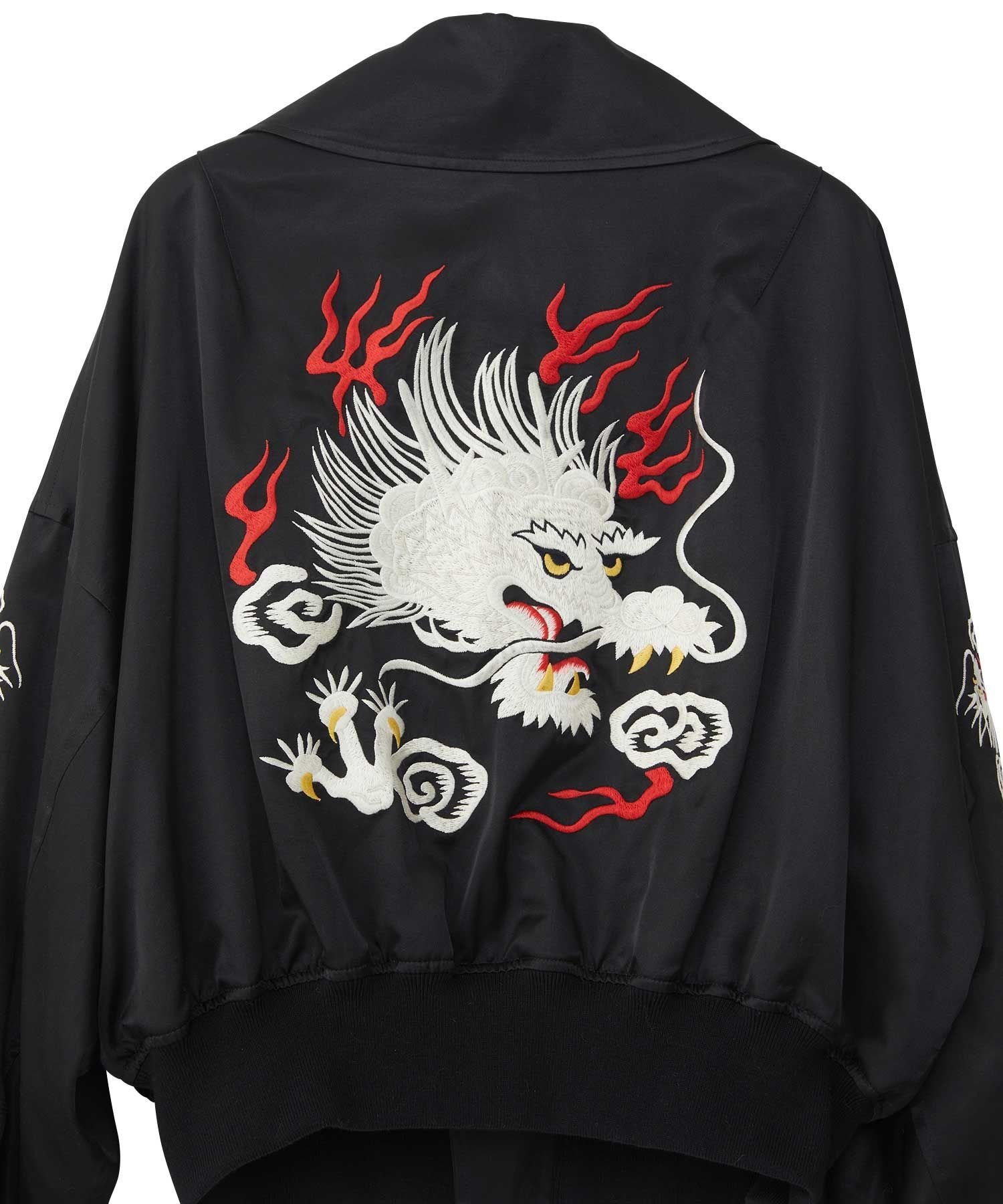 HYSTERIC GLAMOUR｜DRAGON刺繍 ライダーススカジャン | Rakuten