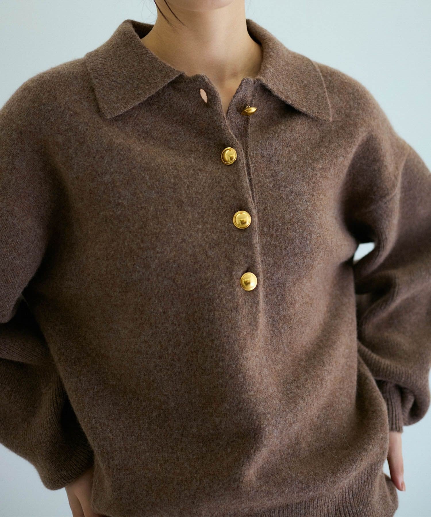 ADAM ET ROPE'｜ポロシャツニットプルオーバー | Rakuten Fashion(楽天