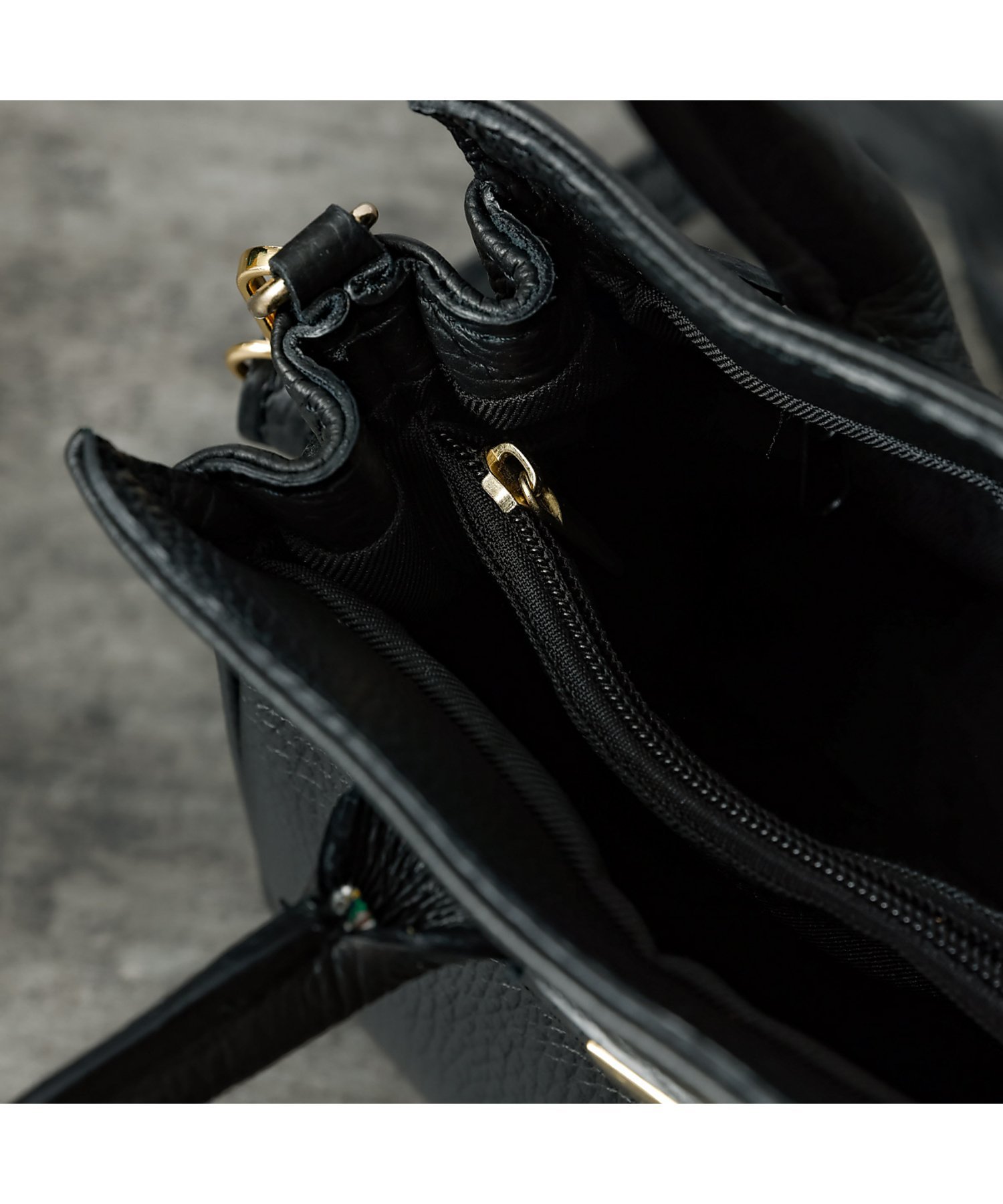 Rouge vif la cle｜【AULENTTI/オウレンティ】2WAY レザーミニバッグ