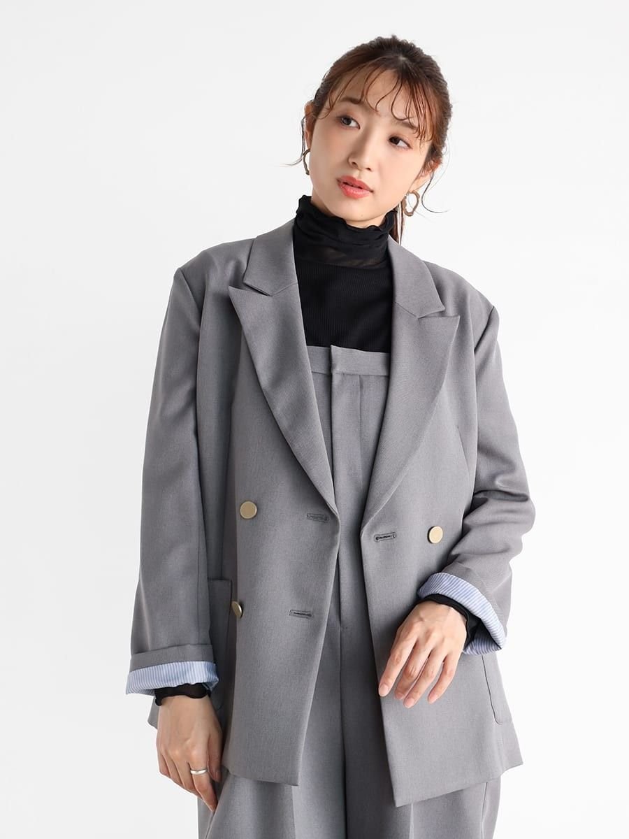 Vin｜ダブルブレストテーラードジャケット | Rakuten Fashion(楽天