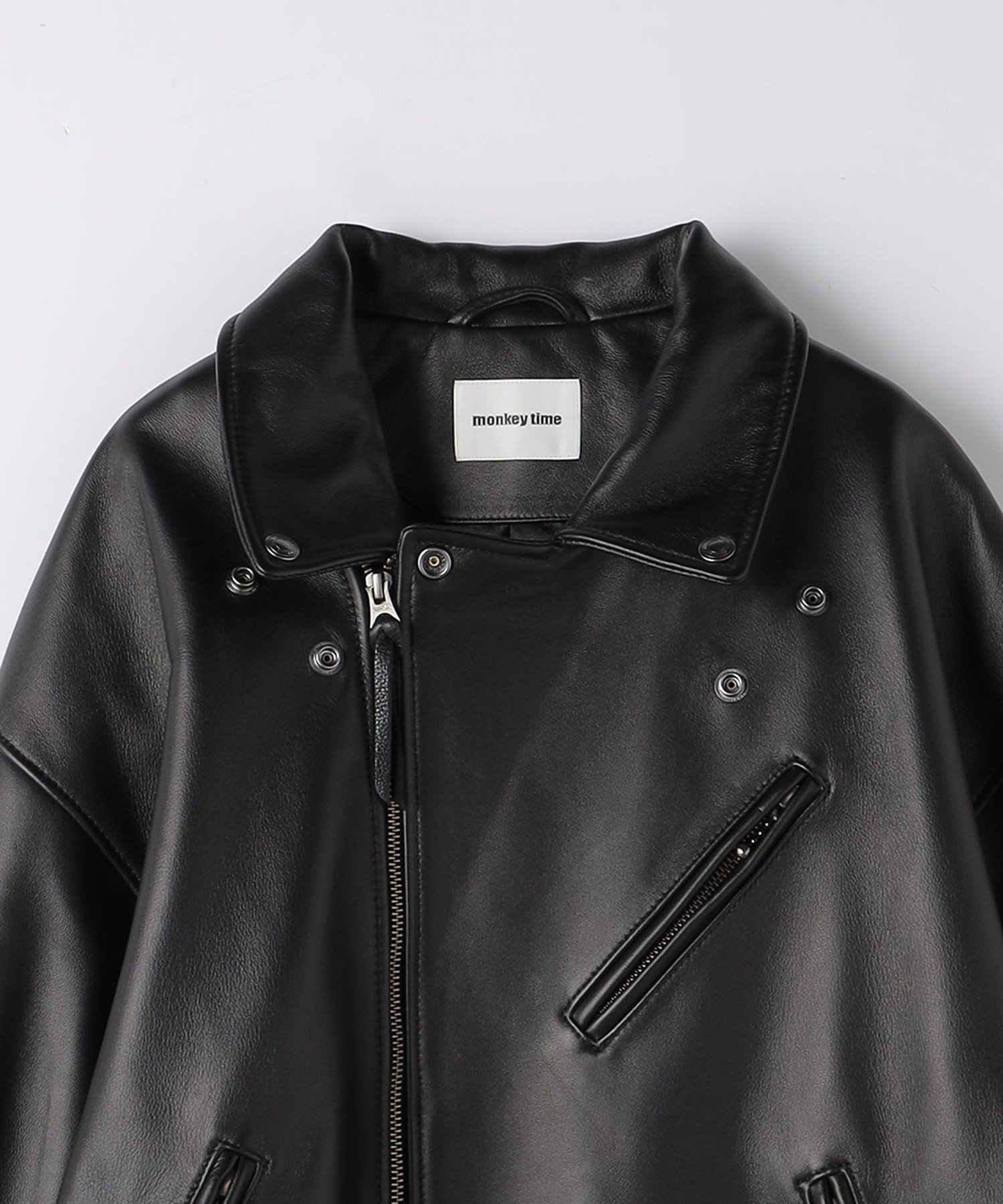 BEAUTY&YOUTH UNITED ARROWS レザーシングルライダースM BEAUTY&YOUTH UNITED ARROWS シープレザー シングル ライダース