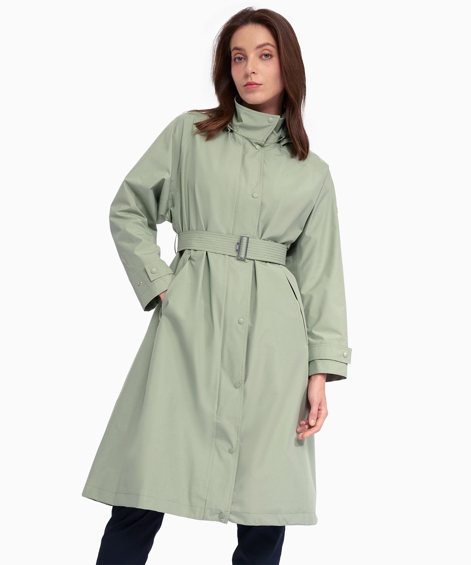 AIGLE｜防風 撥水 透湿 GORE-TEX ゴアテックス 2レイヤー フーデッド