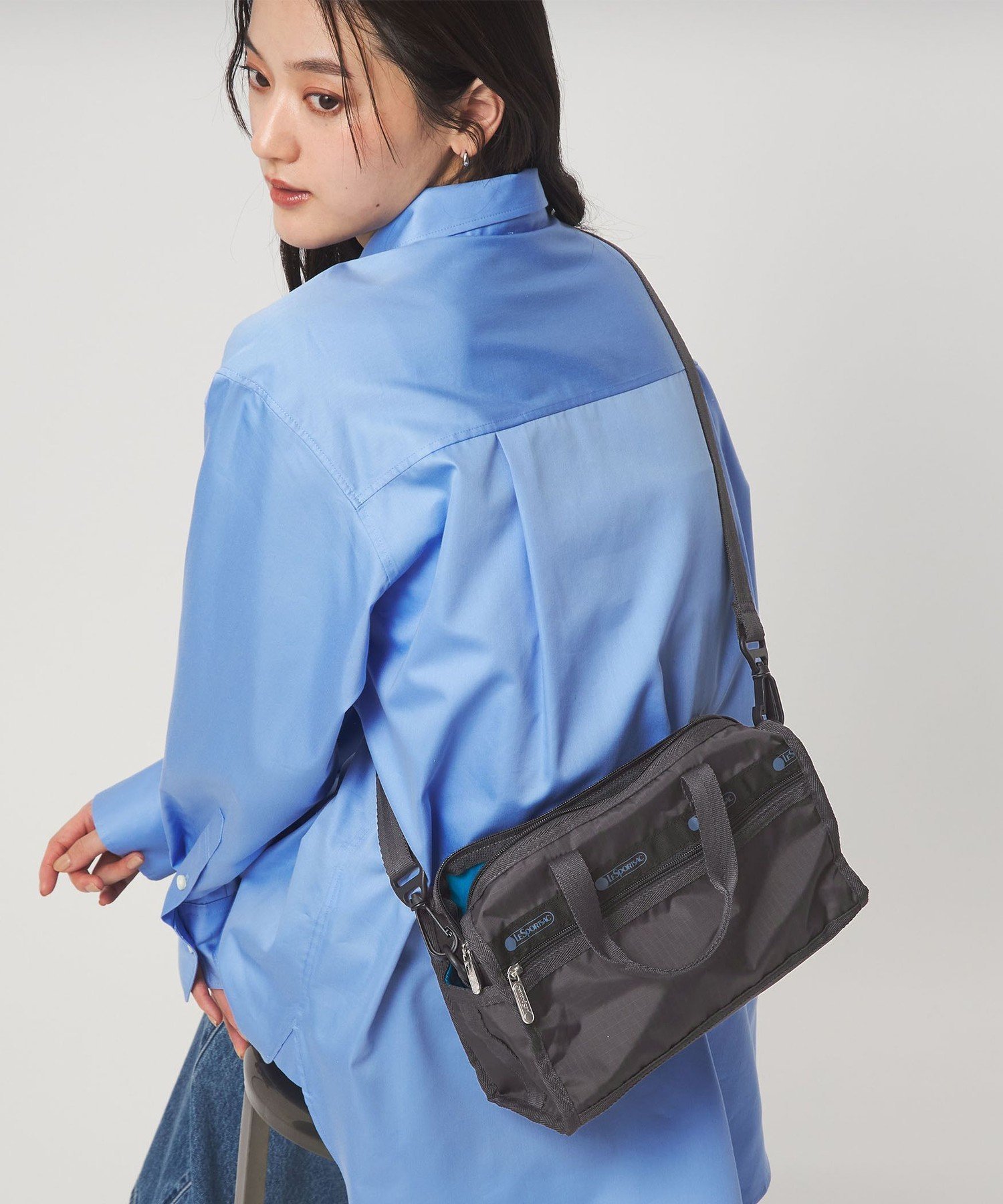 ⭐️新品未使用⭐️ 【別注】<LeSportsac>デラックスミニダッフル バッグ UNITED ARROWS green label relaxing｜【別注】<LeSportsac>デラックス