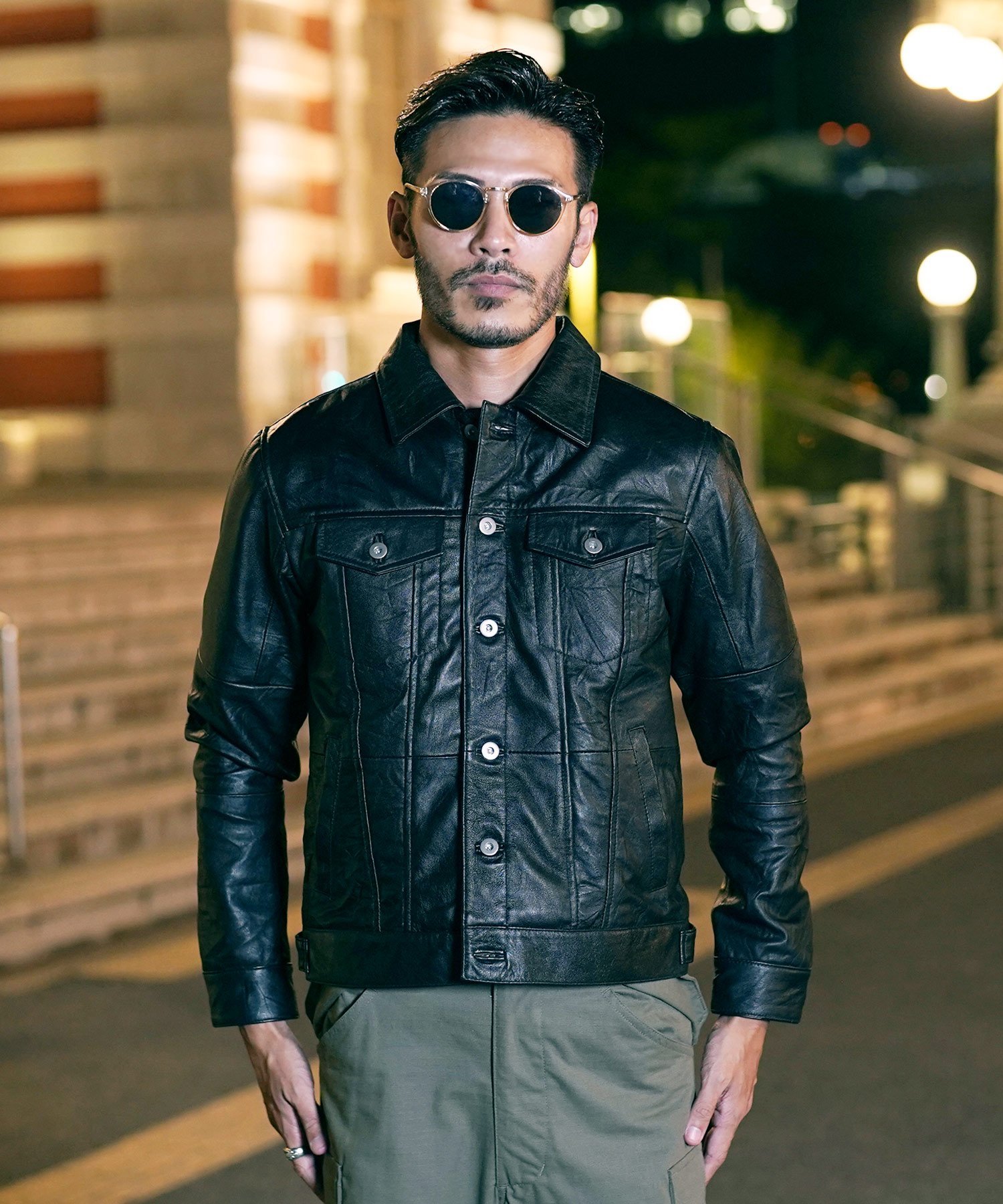 JIGGYS SHOP｜リプロダクトレザー 本革 ライダース ジャケット レザー