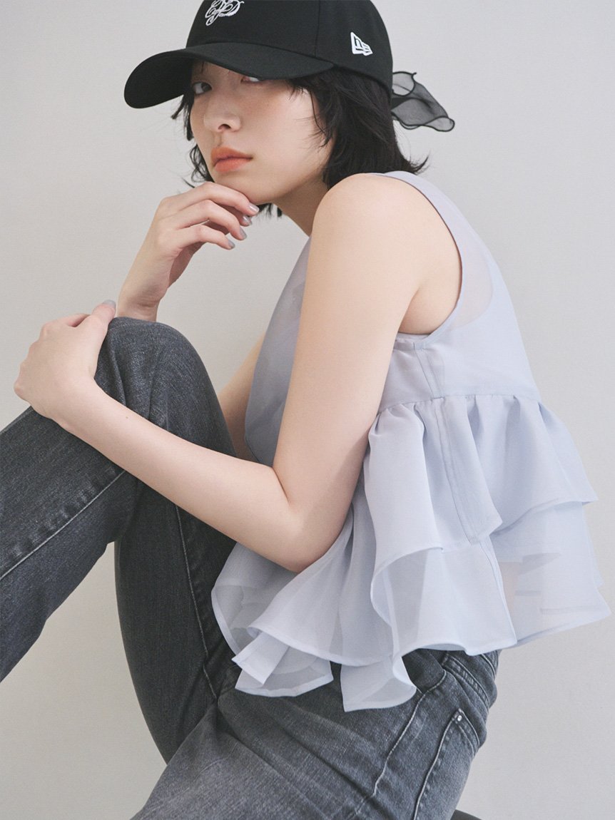 CELFORD｜ハイウエストフレアデニムパンツ | Rakuten Fashion(楽天