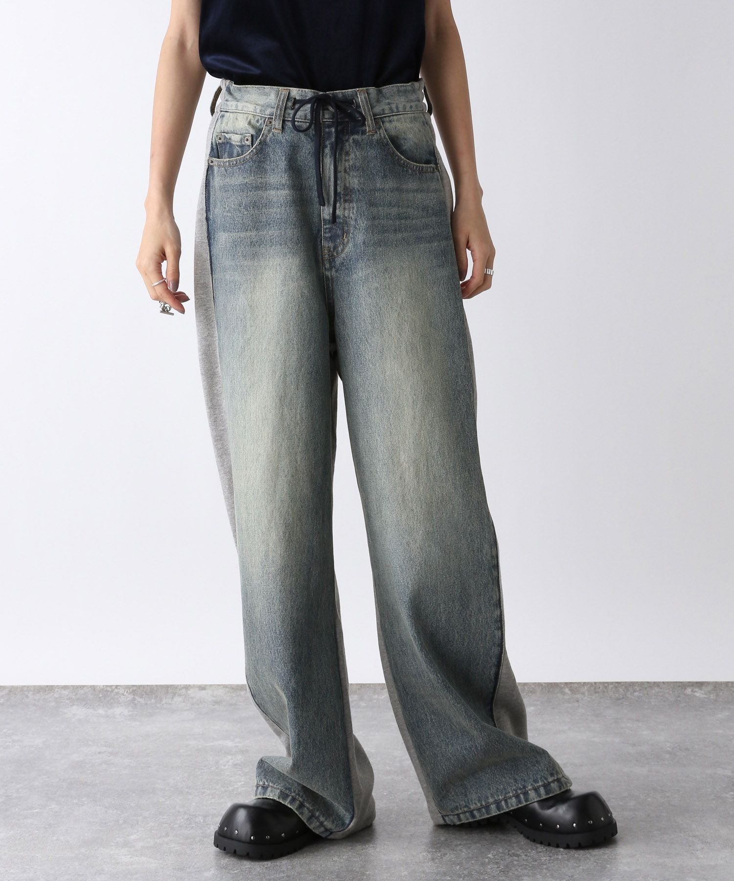 JEANASIS｜スウェットドッキングデニム | Rakuten Fashion(楽天