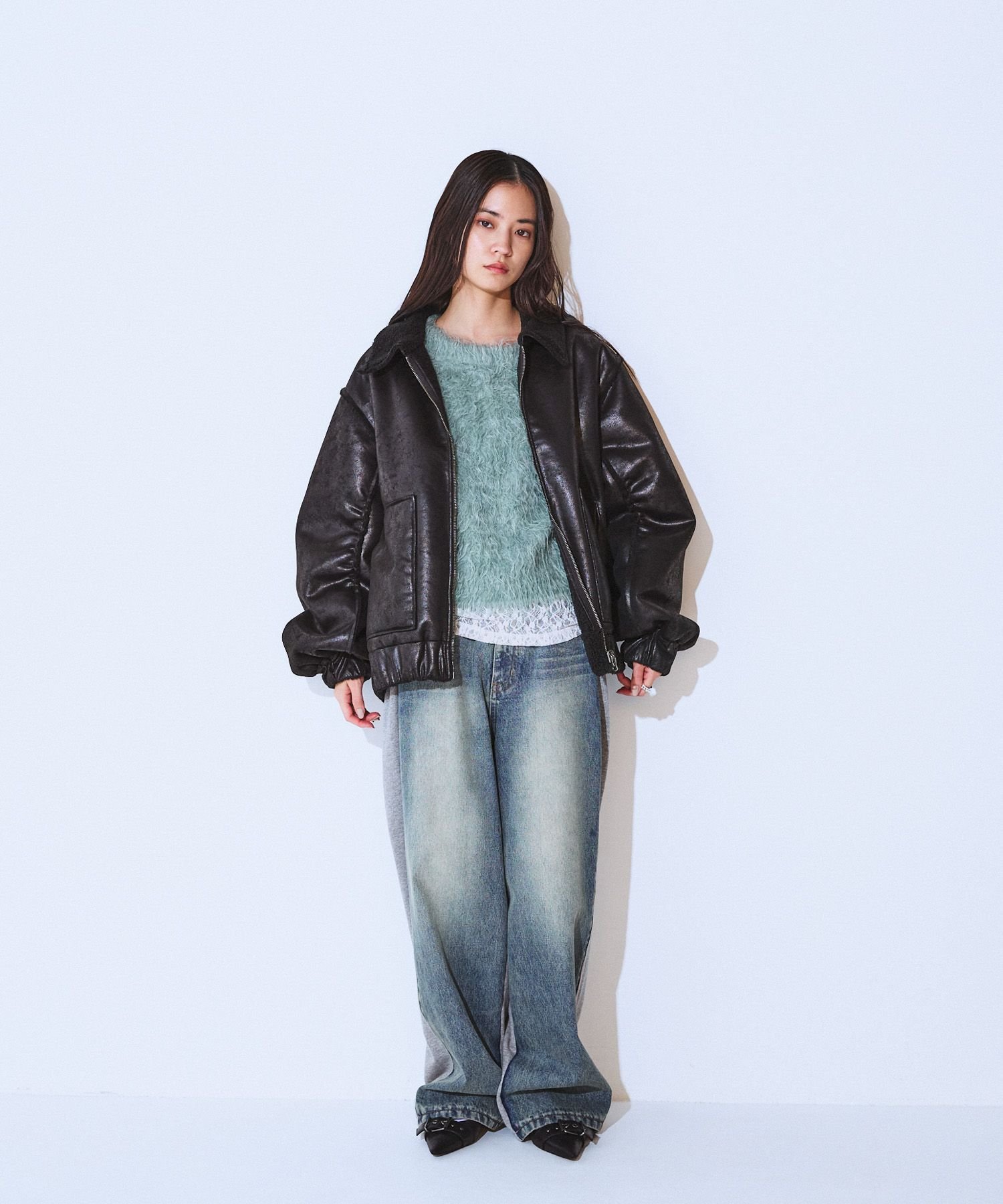 JEANASIS｜スウェットドッキングデニム | Rakuten Fashion(楽天